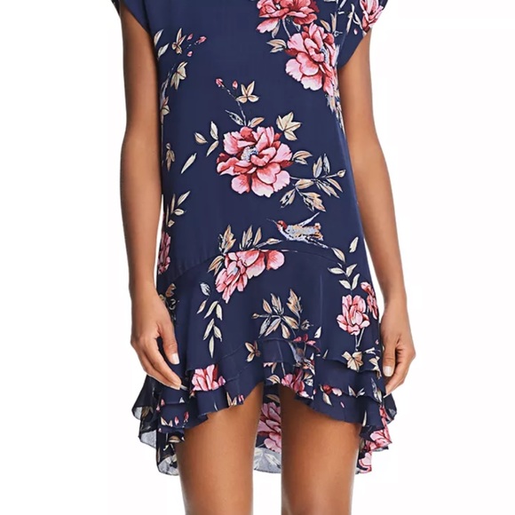 Joie Silk Floral Midi dress in M-L. Appropriate for every occasion. - Picture 4 of 6